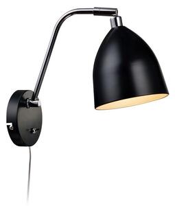 Markslöjd 105027 - Zidna svjetiljka HAMINA 1xE27/40W/230V crna