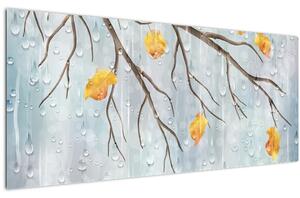 Slika - Kišna jesen (120x50 cm)
