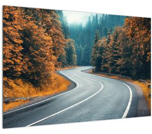 Slika - Vijugava cesta (90x60 cm)