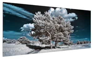 Slika snježnobijelog stabla (120x50 cm)