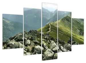 Slika planinskog krajolika (150x105 cm)