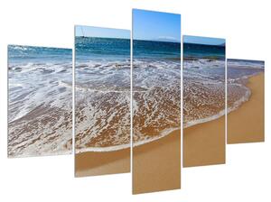 Slika morske pješčane plaže (150x105 cm)