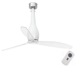 FARO 32000 - Stropni ventilator ETERFAN bijela/prozirna + daljinski upravljač