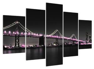 Noćna slika mosta (150x105 cm)