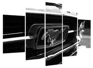 Detaljna slika automobila Mustang (150x105 cm)