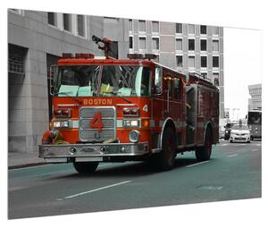 Slika vatrogasnog vozila (90x60 cm)