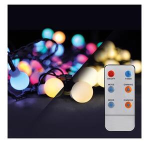 Solight 1V08-RGB-LED RGB Prigušive božićne lampice 100xLED/8 funkcija 15m IP44 +DU