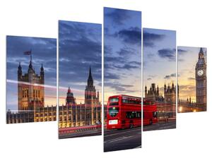Slika Londona s autobusom (150x105 cm)