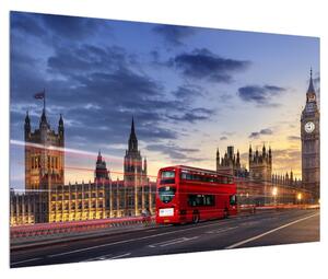 Slika Londona s autobusom (90x60 cm)