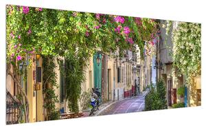 Slika mediteranske ljetne uličice (120x50 cm)