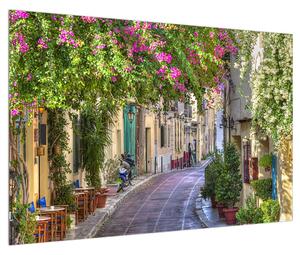 Slika mediteranske ljetne uličice (90x60 cm)
