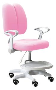 Zondo Dječja stolica za s bazom i remenima Aureola (ružičasta+ bijela). 1028719