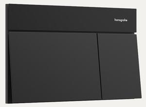 Hansgrohe iFrame Element E tipka za vodokotlić, crna