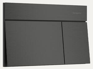 Hansgrohe iFrame Element E tipka za vodokotlić, brushed black chrome