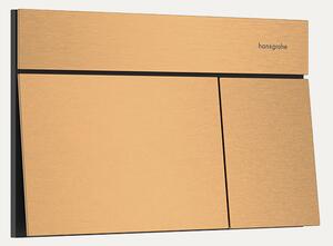 Hansgrohe iFrame Element E tipka za vodokotlić, brushed bronze