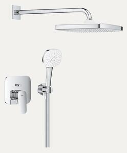 Grohe Cubeo Podžbukni tuš set s Tempesta 250 - krom