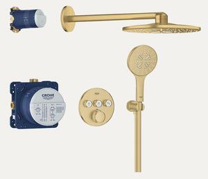 Grohe Grohtherm Smartcontrol set + Smartactive 310 brushed cool sunrise