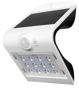 LED Solarna zidna svjetiljka sa senzorom LED/1.5W/3,7V IP65 bijela
