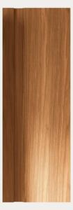 Idealaqua R Curve viseći ormarić, 100x70x30 cm, svijetlo smeđe drvo