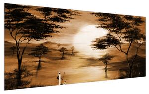 Slika afričkog krajolika (120x50 cm)