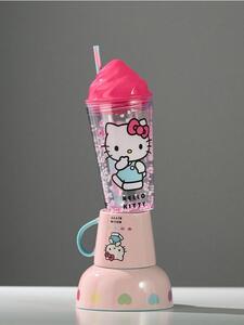 Sinsay - Šalica s poklopcem i slamkom Hello Kitty