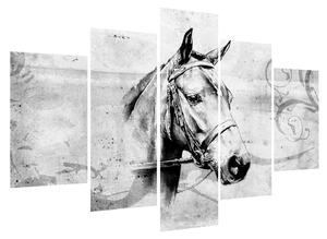 Slika - portret konja (150x105 cm)