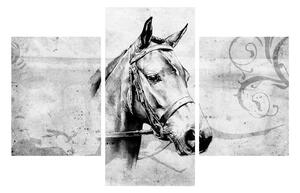 Slika - portret konja (90x60 cm)