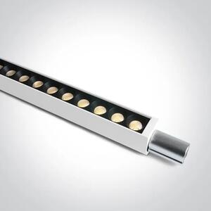 LINEARNA LED SVJETILJKA ZA Plug & Play ŠINE 32W CCT 48V IP20 BIJELA DM42112PC/W/V