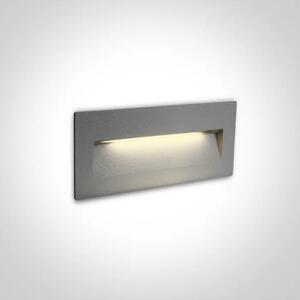 VANJSKA UGRADBENA ZIDNA LED SVJETILJKA SIVA 6W CCT IP65 DARK LIGHT 230V DM68068B/G/V