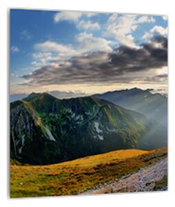 Slika planinskog stjenovitog krajolika (30x30 cm)