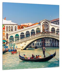 Slika venecijanske gondole (30x30 cm)
