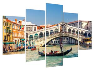 Slika venecijanske gondole (150x105 cm)