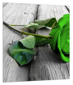 Slika zelene ruže (30x30 cm)