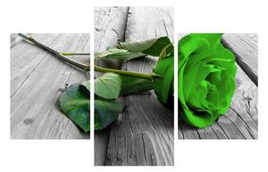 Slika zelene ruže (90x60 cm)