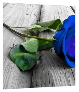Slika plave ruže (30x30 cm)