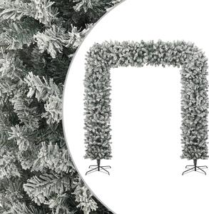VidaXL Luk od božićnih drvca sa snijegom 240 cm