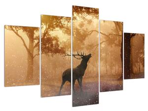 Slika rika jelena (150x105 cm)