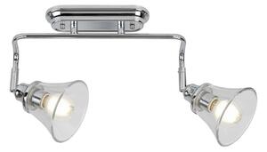 Rabalux 3208 - Reflektorska svjetiljka za kupaonicu ANTOINE 2xE14/40W/230V IP44