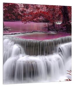 Slika jesenskih slapova (30x30 cm)