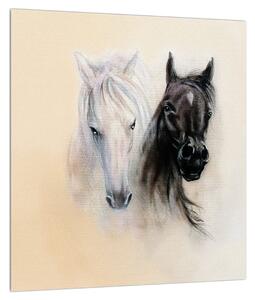 Naslikana slika konja (30x30 cm)