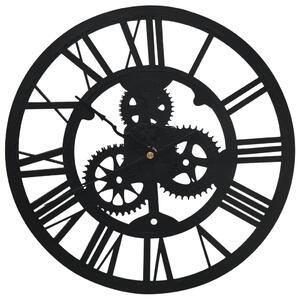 VidaXL 325168 Wall Clock Black 30 cm Acrylic