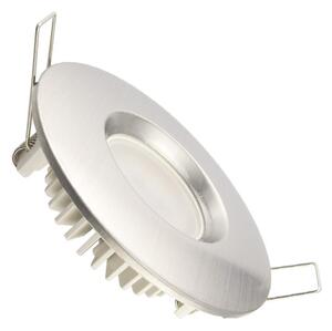 LED Ugradbena svjetiljka za kupaonicu LED/7W/230V 4000K srebrna IP44