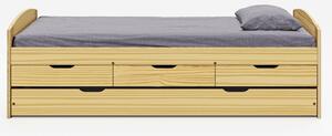 Zondo Jednostruki krevet 90x200 cm Marcy (smeđa). 1040258