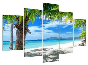 Slika palme i plaže (150x105 cm)