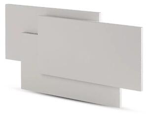 LED Zidna svjetiljka 3xLED/12W/100-240V siva