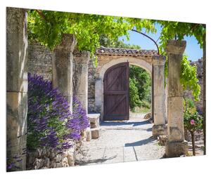 Slika ljetnih mediteranskih vrata (90x60 cm)