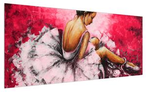 Slika sjedeće balerine (120x50 cm)