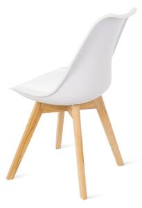Set od dvije bijele stolice s nogama od bukovine Bonami Essentials Retro