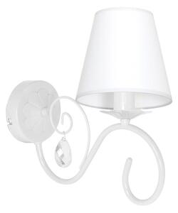 Zidna svjetiljka LAURA 1xE14/60W/230V bijela