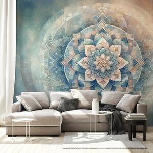 Tapeta mandala u pastelnim tonovima